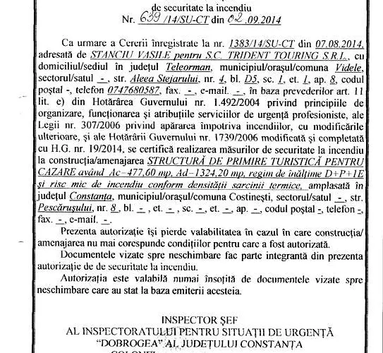 Guest house Trident Costinesti